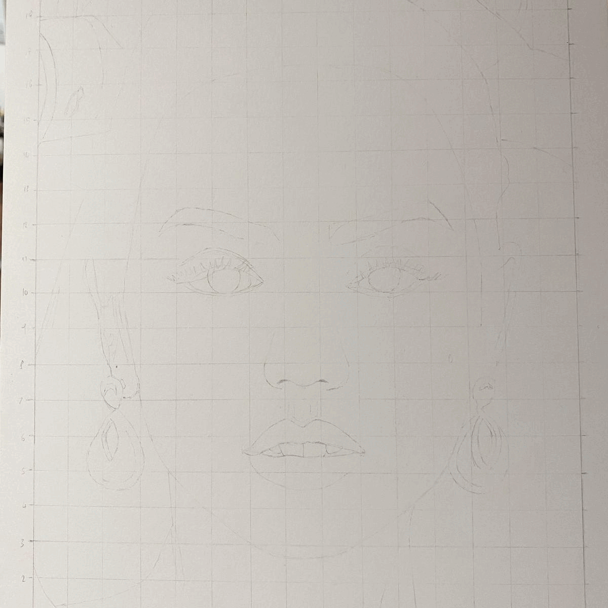 Stages of the drawing process